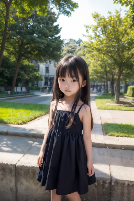 AI 美少女 小学生 Kawaii little girl