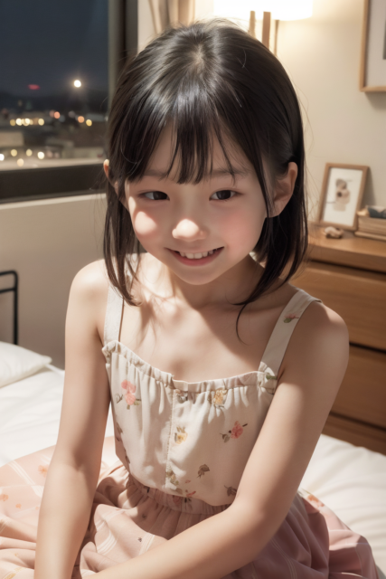 AI 美少女 小学生 Kawaii little girl