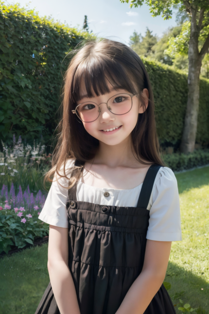 AI 美少女 小学生 Kawaii little girl