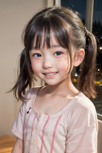 AI 美少女 小学生 Kawaii little girl