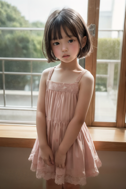 AI 美少女 小学生 Kawaii little girl