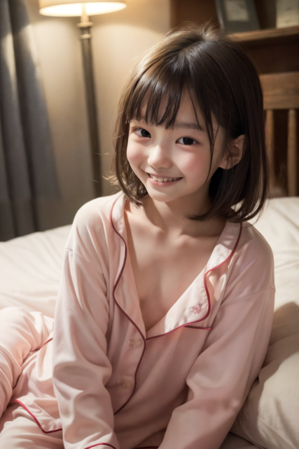 AI 美少女 小学生 Kawaii little girl