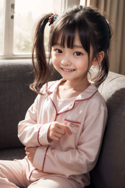 AI 美少女 小学生 Kawaii little girl