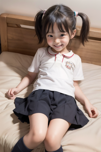 AI 美少女 小学生 Kawaii little girl