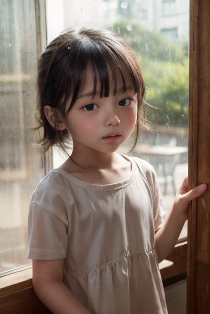 AI 美少女 小学生 Kawaii little girl