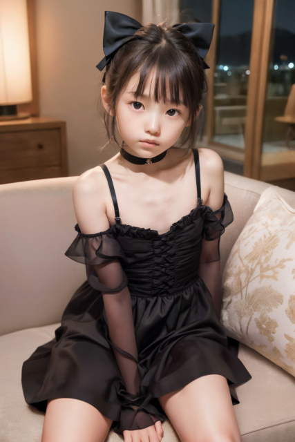 AI 美少女 小学生 Kawaii little girl