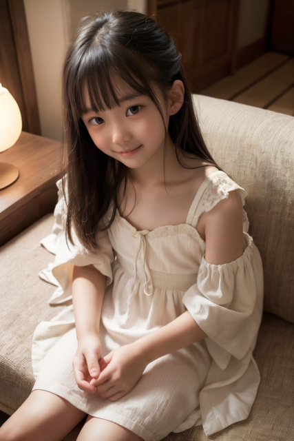 AI 美少女 小学生 Kawaii little girl