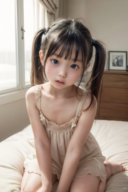 AI 美少女 小学生 Kawaii little girl