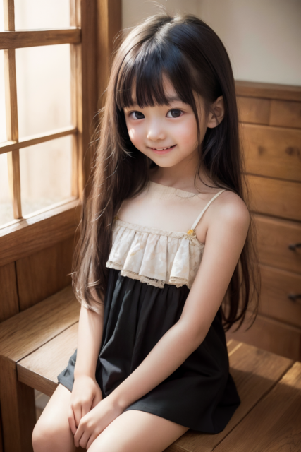 AI 美少女 小学生 Kawaii little girl