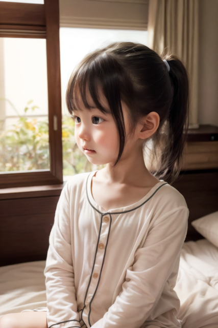 AI 美少女 小学生 Kawaii little girl