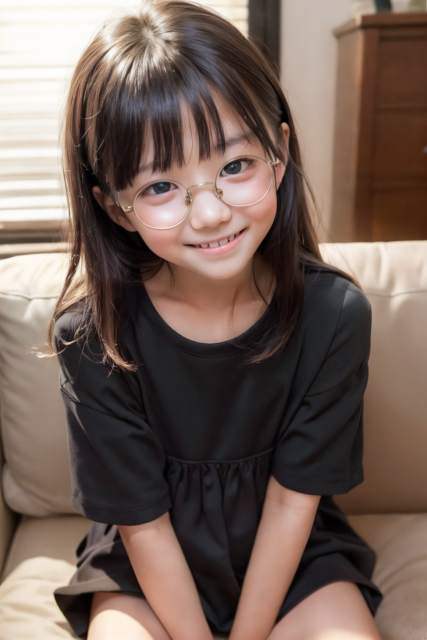 AI 美少女 小学生 Kawaii little girl