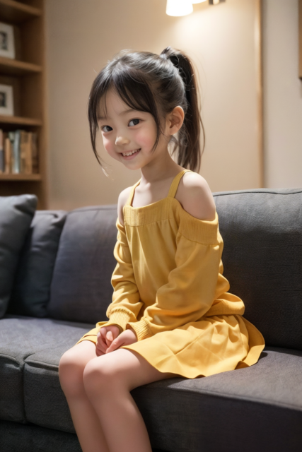 AI 美少女 小学生 Kawaii little girl