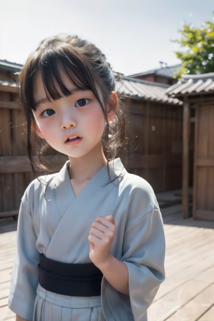 AI 美少女 小学生 Kawaii little girl