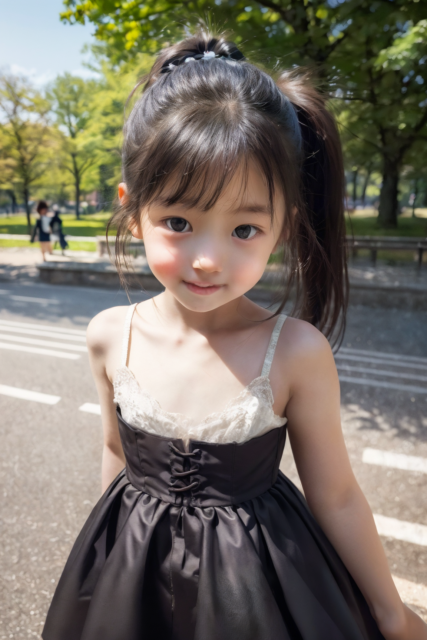 AI 美少女 小学生 Kawaii little girl