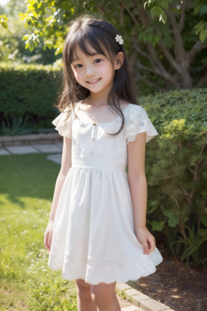 AI 美少女 小学生 Kawaii little girl