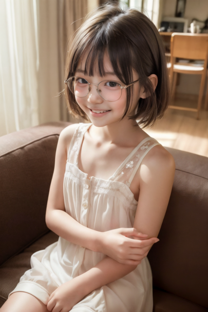 AI 美少女 小学生 Kawaii little girl