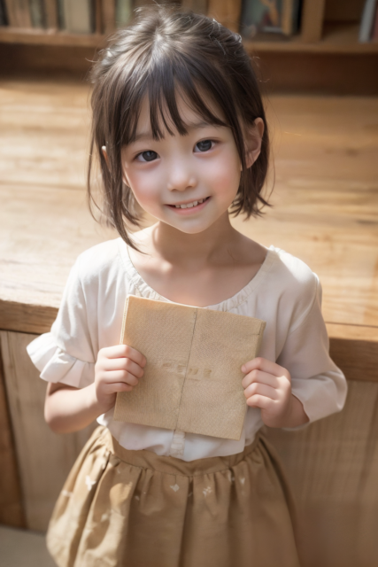 AI 美少女 小学生 Kawaii little girl