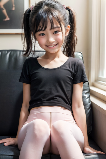 AI 美少女 小学生 Kawaii little girl