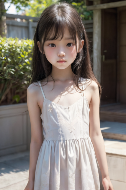 AI 美少女 小学生 Kawaii little girl