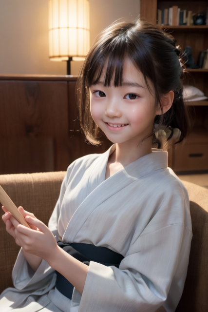 AI 美少女 小学生 Kawaii little girl