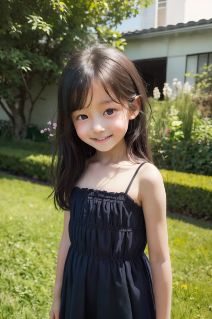 AI 美少女 小学生 Kawaii little girl