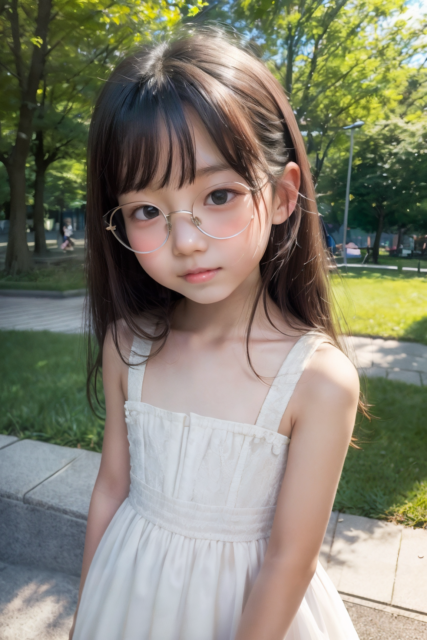 AI 美少女 小学生 Kawaii little girl