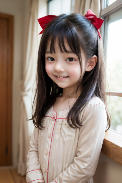 AI 美少女 小学生 Kawaii little girl