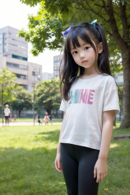 AI 美少女 小学生 Kawaii little girl