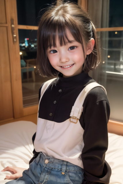 AI 美少女 小学生 Kawaii little girl