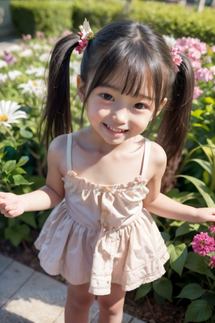 AI 美少女 小学生 Kawaii little girl