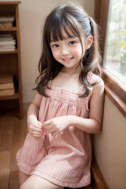 AI 美少女 小学生 Kawaii little girl