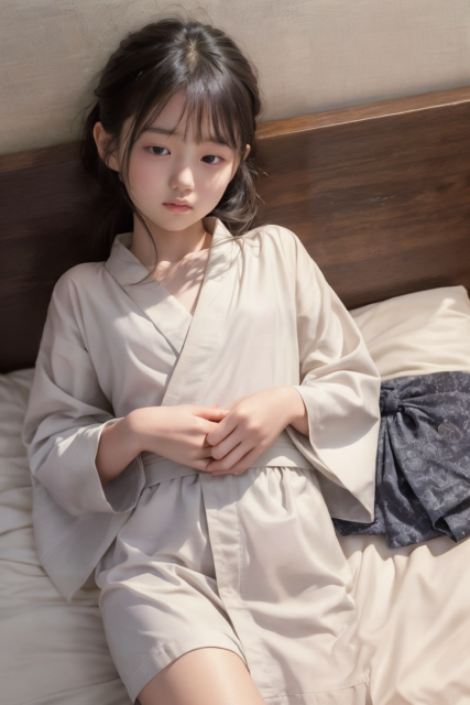 AI 美少女 小学生 Kawaii little girl