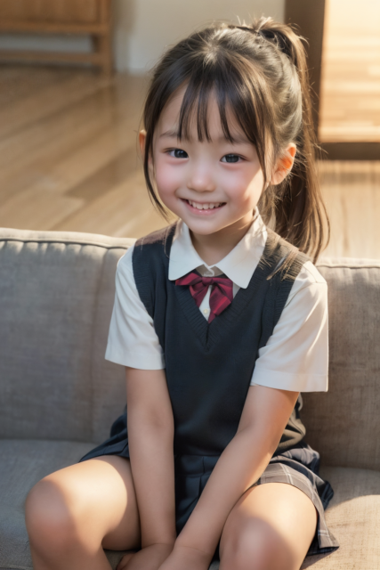 AI 美少女 小学生 Kawaii little girl