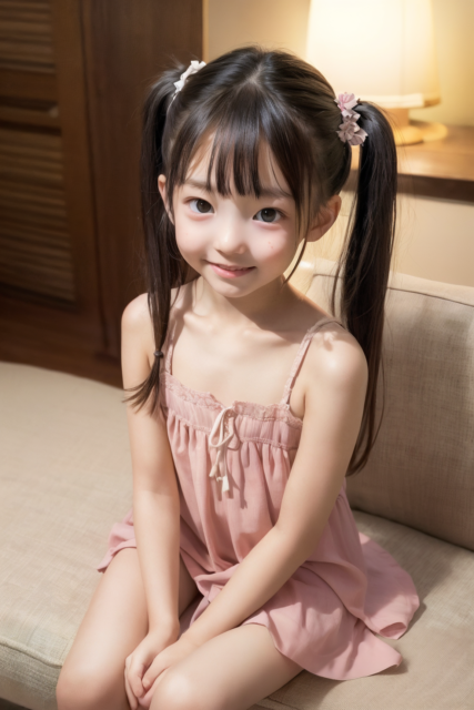 AI 美少女 小学生 Kawaii little girl