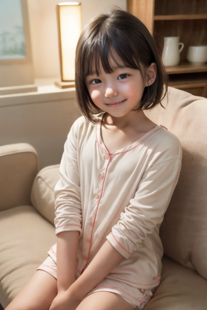 AI 美少女 小学生 Kawaii little girl