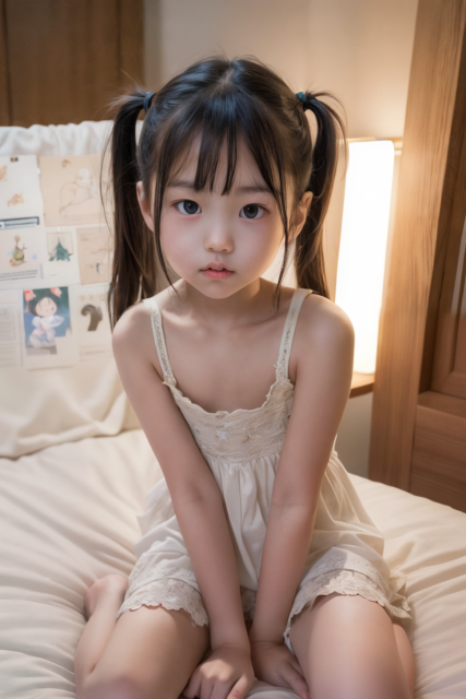 AI 美少女 小学生 Kawaii little girl