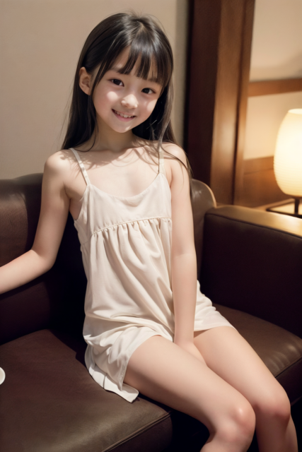 AI 美少女 小学生 Kawaii little girl