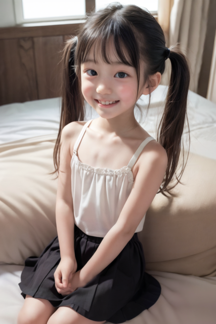 AI 美少女 小学生 Kawaii little girl