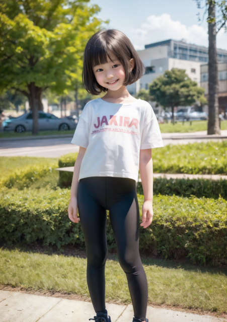 AI 美少女 小学生 Kawaii little girl