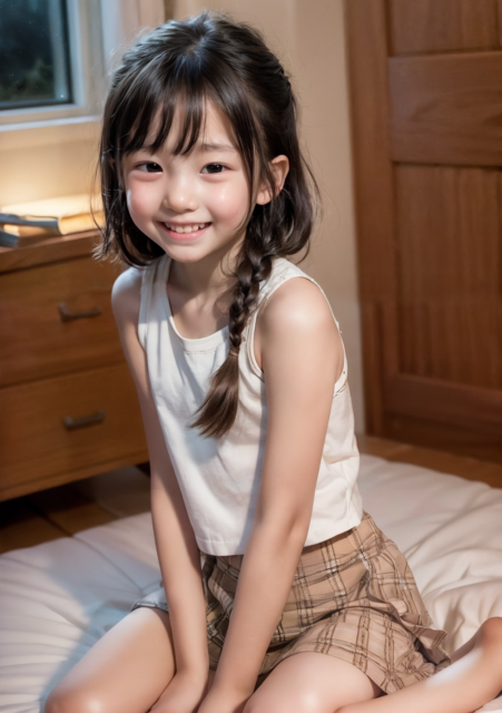 AI 美少女 小学生 Kawaii little girl