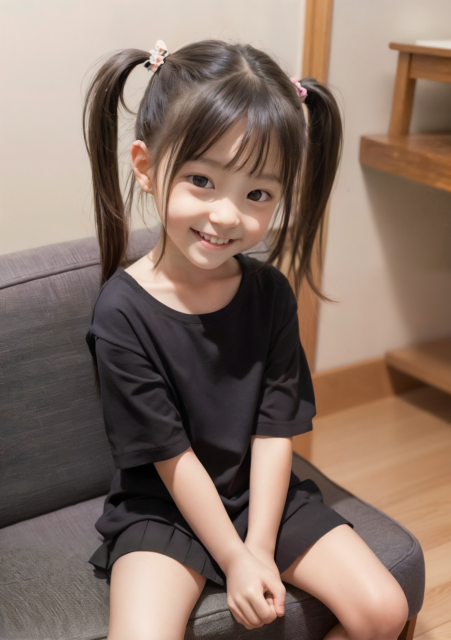 AI 美少女 小学生 Kawaii little girl