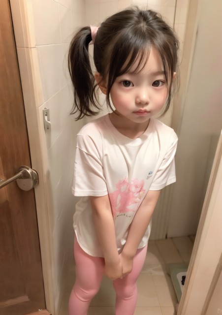 AI 美少女 小学生 Kawaii little girl