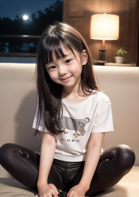 AI 美少女 小学生 Kawaii little girl