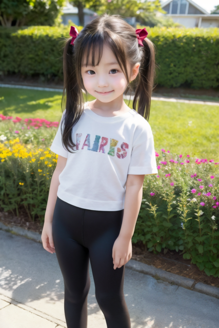 AI 美少女 小学生 Kawaii little girl