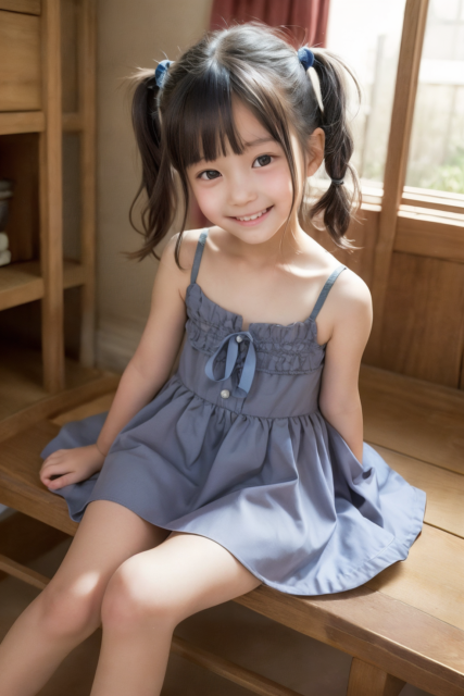 AI 美少女 小学生 Kawaii little girl