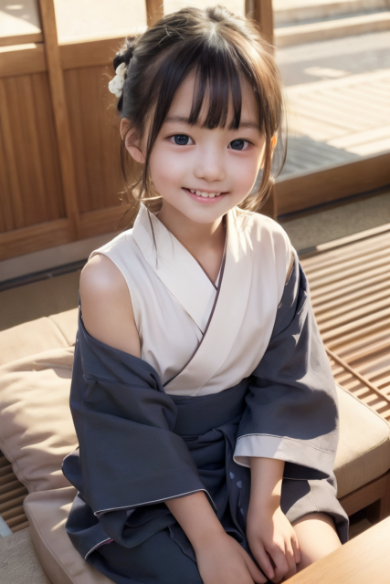 AI 美少女 小学生 Kawaii little girl