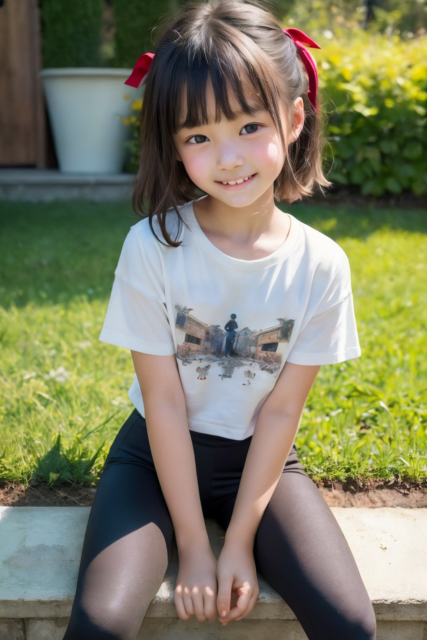 AI 美少女 小学生 Kawaii little girl