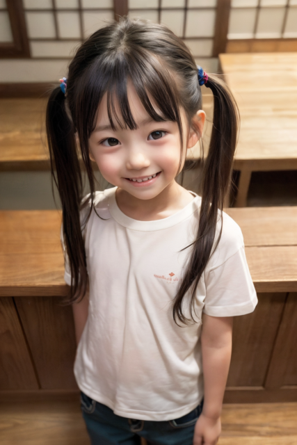 AI 美少女 小学生 Kawaii little girl