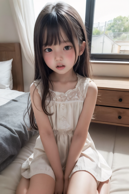 AI 美少女 小学生 Kawaii little girl