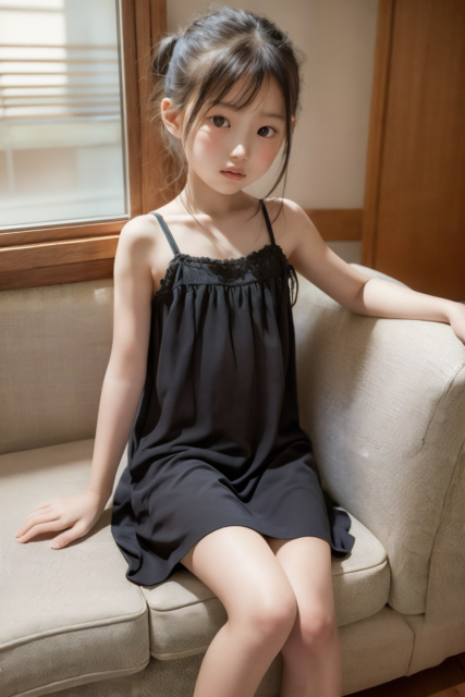 AI 美少女 小学生 Kawaii little girl